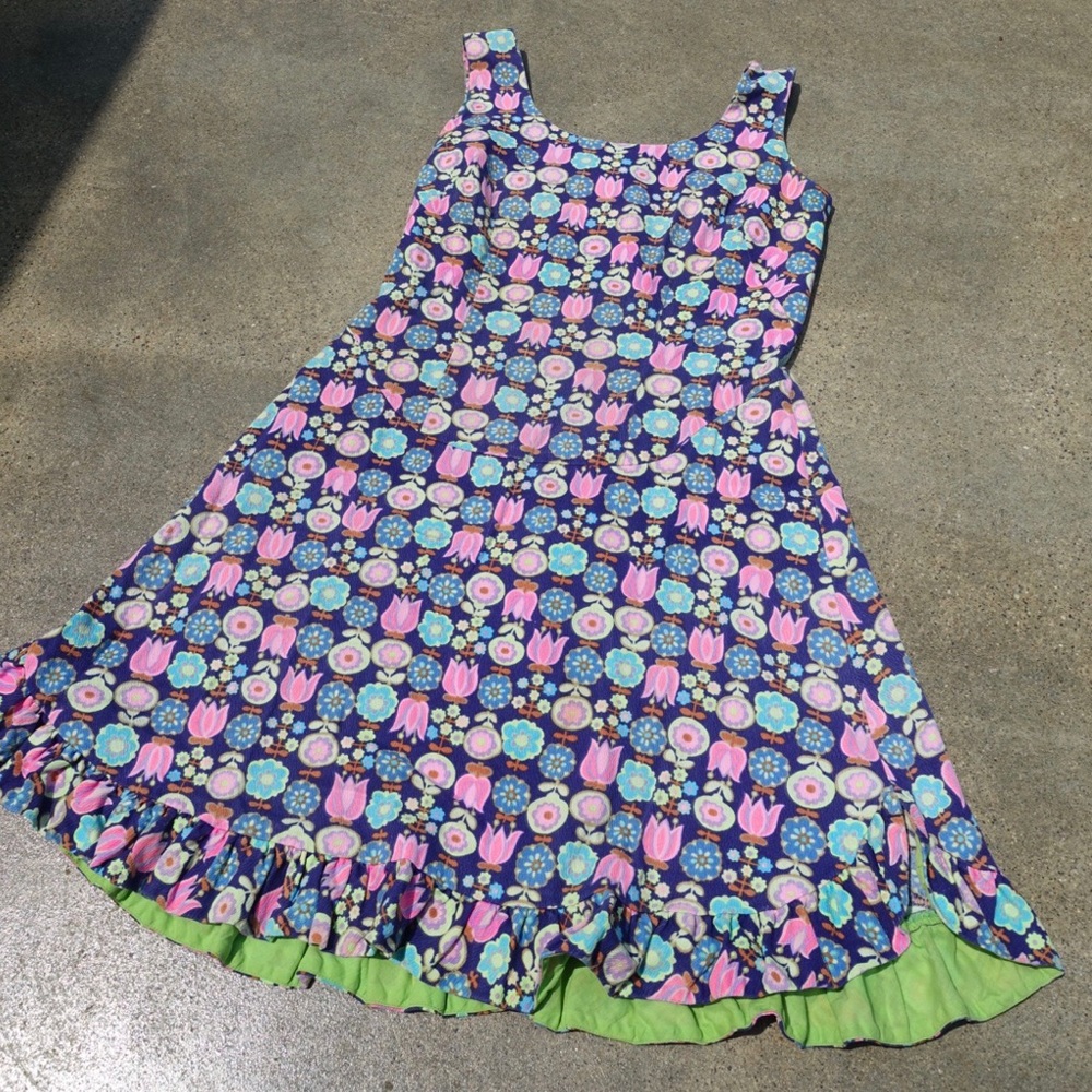 Vintage 70s Shift Dress by Kiyomi Hawaii